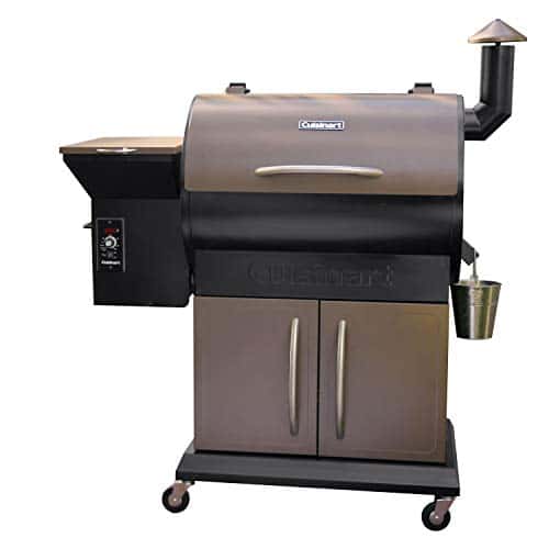 Cuisinart Bonus Cover Included uisinart CPG-6000 Grill & ; Smoker, 51 Inch, Deluxe Wood Pellet Grill and Smoker