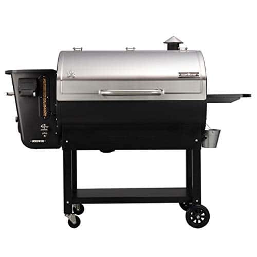 Camp Chef 36 in. WiFi Woodwind Pellet Grill & Smoker - WiFi & Bluetooth Connectivity, PID controller, Stainless Steel, Total Surface Area : 1236 po2
