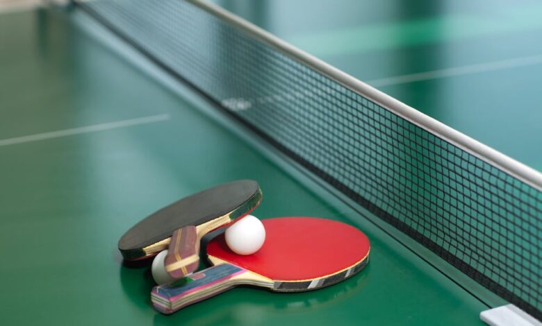 Ping Pong Table Dimensions