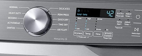 Pourquoi mon nouveau sèche-linge Samsung ne chauffe-t-il pas