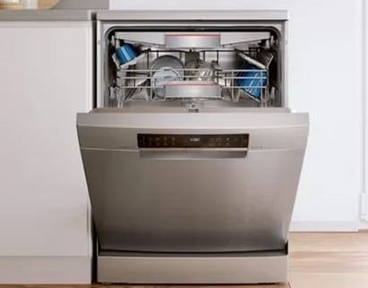 Bouton actif du lave-vaisselle Bosch clignotant