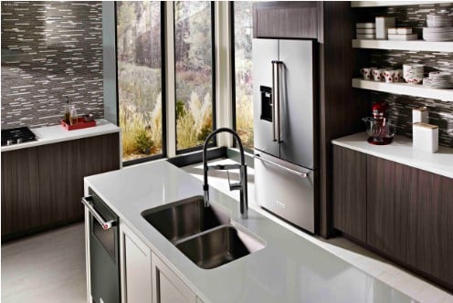 Comparaison des réfrigérateurs KitchenAid et Bosch