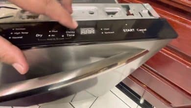 frigidaire gallery dishwasher error codes