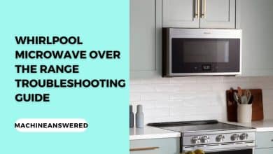 whirlpool microwave over the range troubleshooting