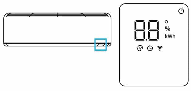 le voyant AC clignote mais ne fonctionne pas