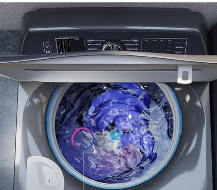 ma laveuse GE se remplit d'eau puis s'arrête