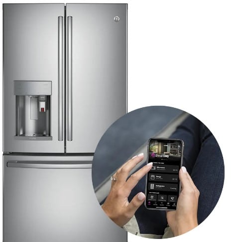 Réfrigérateur GE à portes françaises ne refroidissant pas